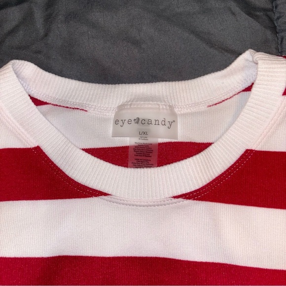 Seamless Striped Top - Picture 2 of 2